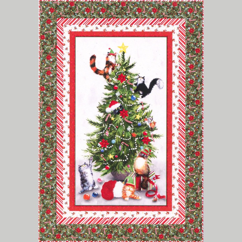 Whiskers & Ribbons Quilt Kit - Quilting Fabrics, Sewing Tools ...